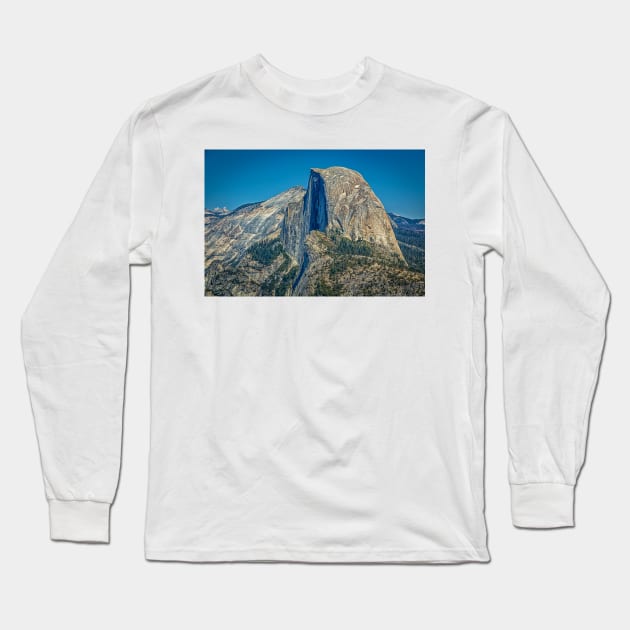 Half Dome, Yosemite National Park Long Sleeve T-Shirt by Gestalt Imagery